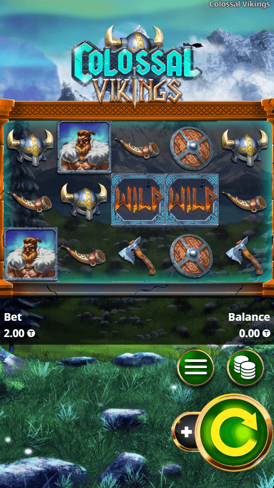 Colossal Vikings LTC Casino Screenshot