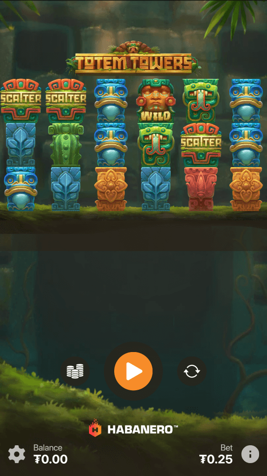 Totem Towers LTC Casino Screenshot