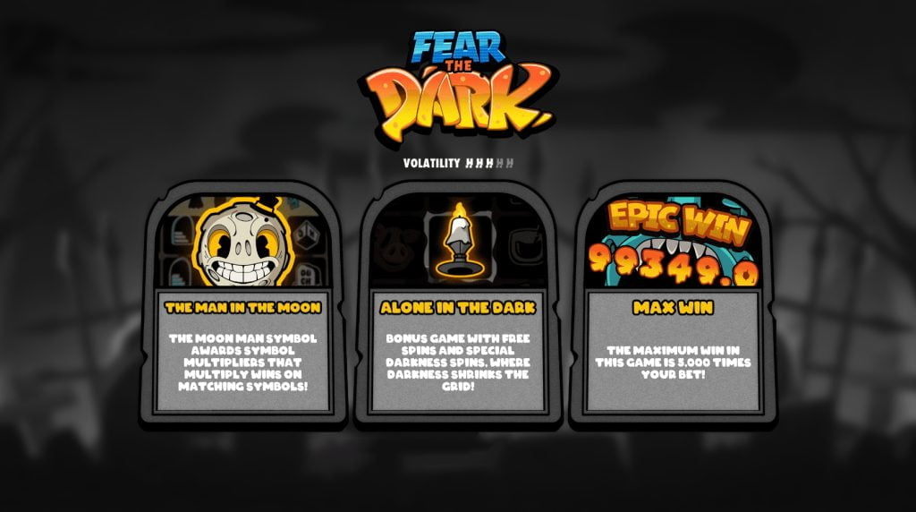 Fear The Dark By Hacksaw Gaming